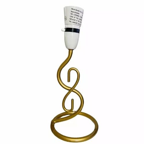 Metal stick table lamp base - table,
