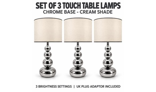Set touch table lamps - 3,