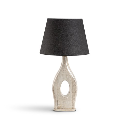 Lamp large cream white - large, wash