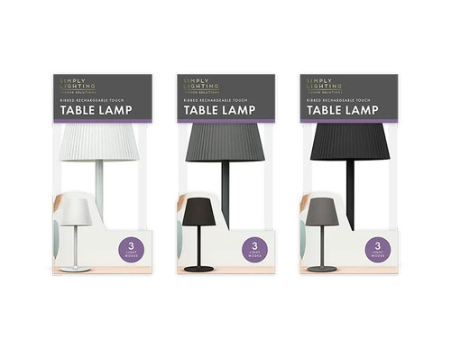 Rechargeable touch table lamp - touch,