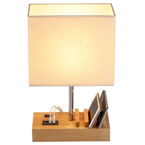 Usb bedside table lamp hhome - usb,