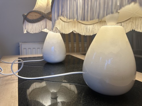 Pair set two ceramic table - set,