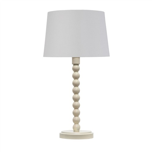 Bobbin cream off white table - cream,