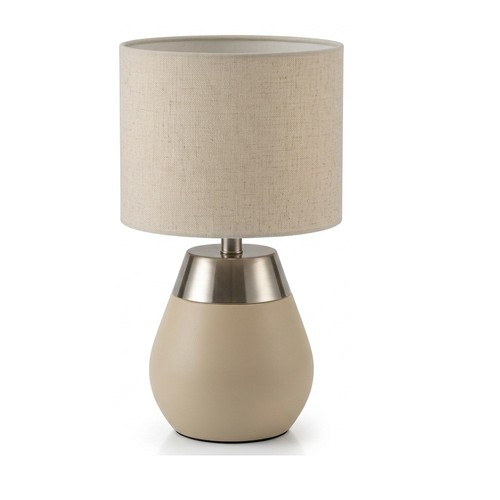 Cream touch table lamp with - table,