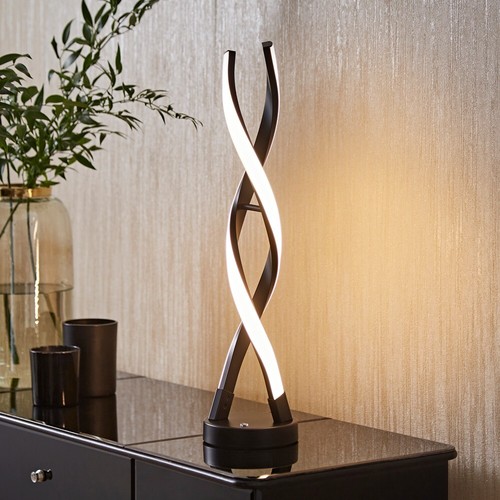Touch table lamp light black - touch,