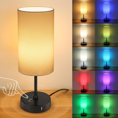 Bedside lamps dimmable cct - dimmable,