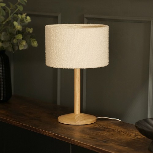 Wooden stem table - lamp, base