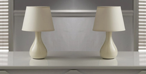 Pair ceramic table and - pair,