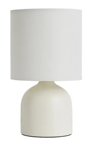 Cream ceramic base white - cream,