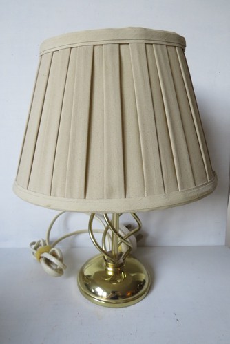 Vintage brass twisted cage - brass,