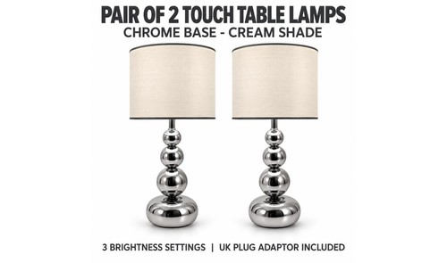 Set touch table lamps - set,