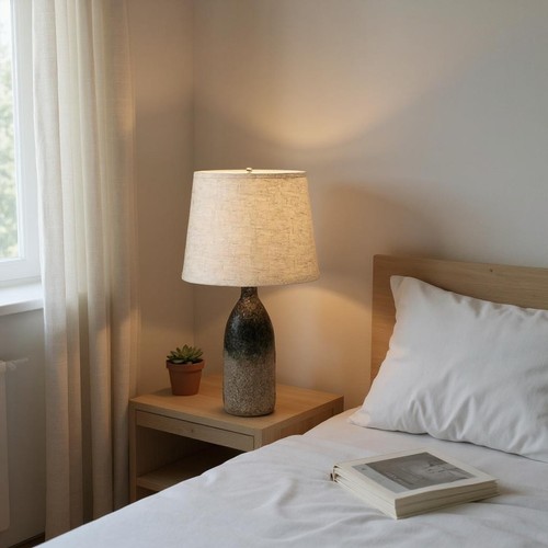 Ceramic table lamp cute 45cm - table,